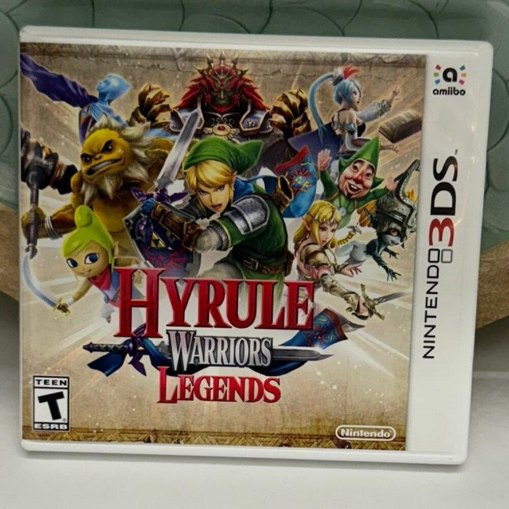 NINTENDO 3DS Hyrule Warriors Legends Cartridge, Instruction Booklet and Case